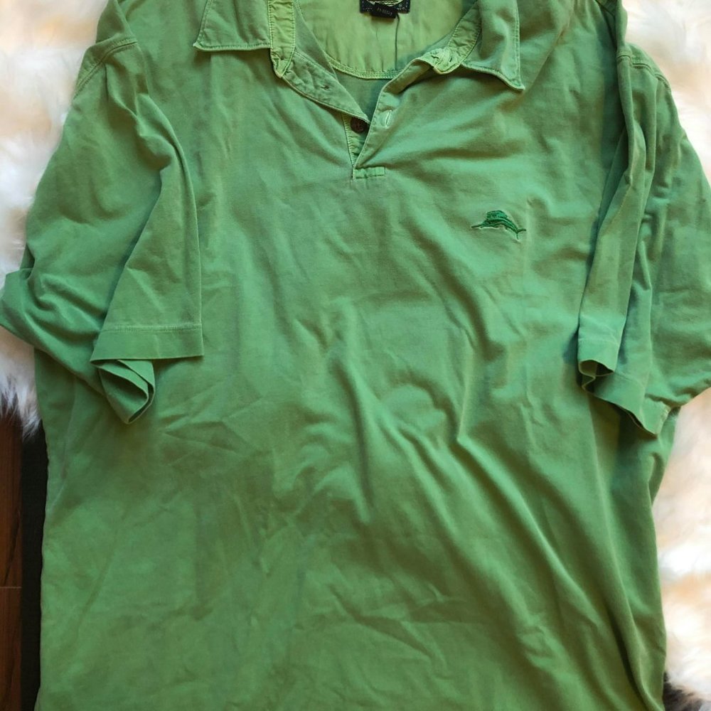 Vintage Tommy Bahama Green Polo